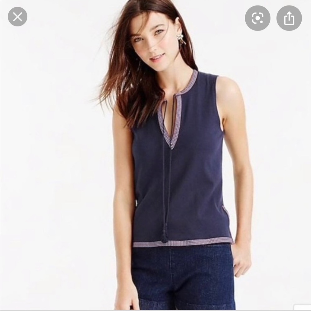 J Crew Sleeveless Top